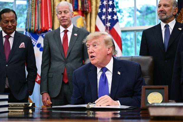 Trump announces construction of largest steel mill in US history in Iowa 1 President Trump in the Oval Office of the White House in Washington, DC, September 28, 2026.