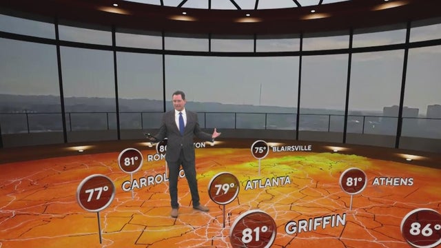 Temperatures ticking up as fall cool seems fleeting in Georgia