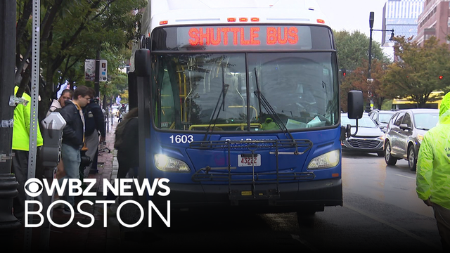 Days of rain make Green Line shutdown more tedious for MBTA riders