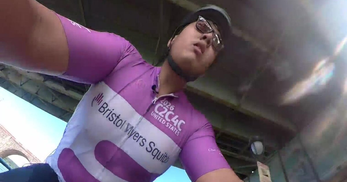 Philly bicyclist honors grandmother in cross-country journey for cancer research