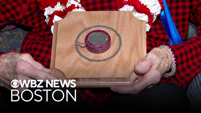 104-year-old Beverly woman gets brother's dog tags 83 years after he died