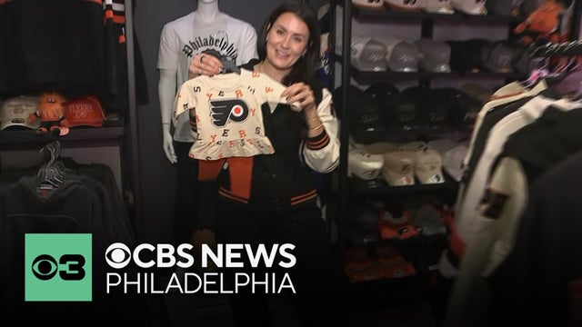 Flyers unveil new merch at Xfinity Mobile Arena ahead of season opener vs. PIttsburgh Penguins