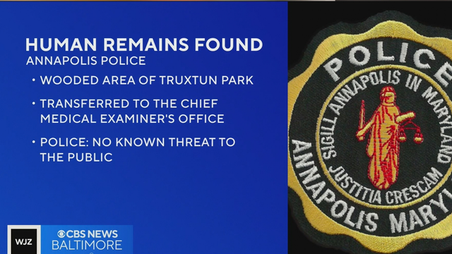 Possible human remains in Annapolis prompt investigation