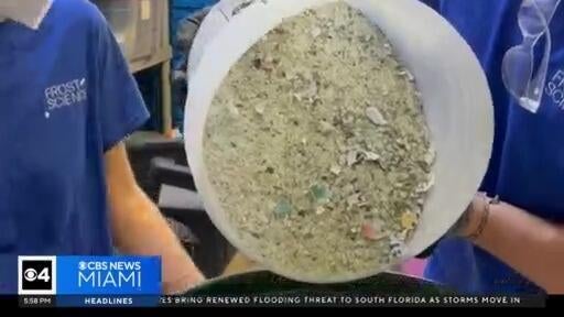 Frost Museum scientists use sand glass to try to prevent beach waste and erosion