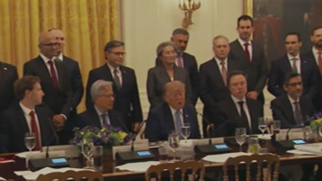 President Trump and major AI executives sign voluntary controls