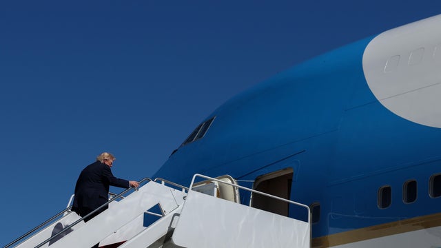 President Trump Travels To Texas And Oklahoma 