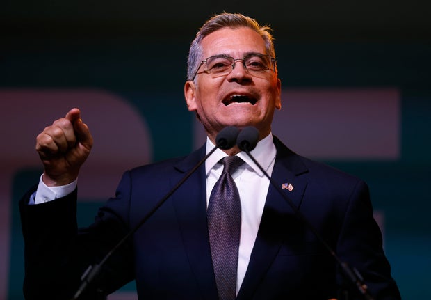 California Gubernatorial Candidate Xavier Becerra Holds Primary Night Event In Los Angeles 