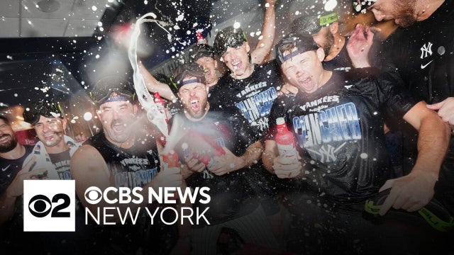 Yankees celebrate sweet sweep of Red Sox in AL Wild Card Series