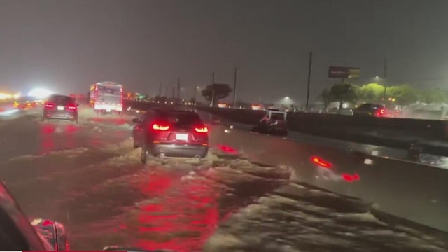 Denton slammed by heavy rain, flash flooding