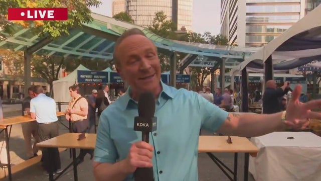 KDKA's Barry Pintar stops by Oktoberfest Pittsburgh