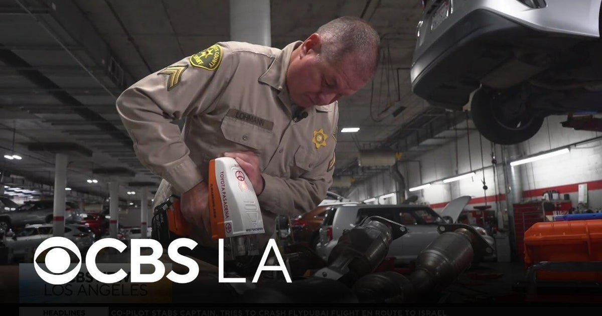 Altadena Sheriff’s Station offers catalytic converter etching on Sunday ...