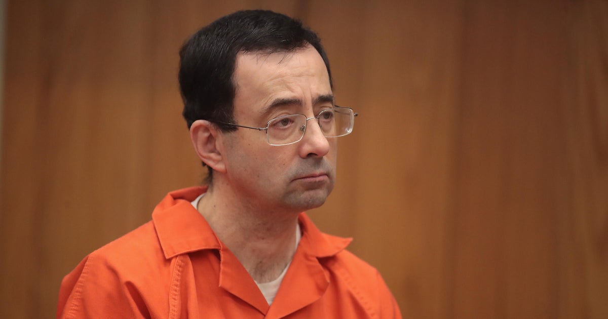 Photo: CBS News Larry Nassar Removed From Michigan Sex Offender Registry Following Ruling