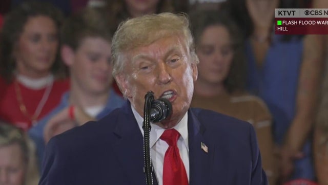 Trump stumps for Paxton, Republican candidates at Oklahoma rally following Denton visit