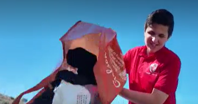 Los Angeles school rivals go toe-to-toe with sock donations