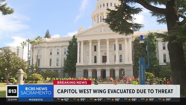 California Capitol West Wing evacuated due to threat