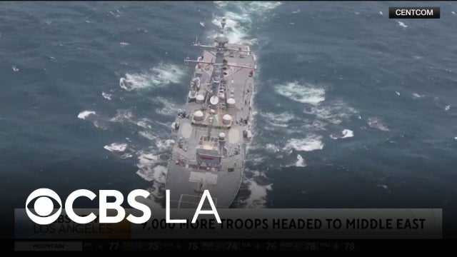 Thousands more U.S. troops headed to the Middle East | war with Iran