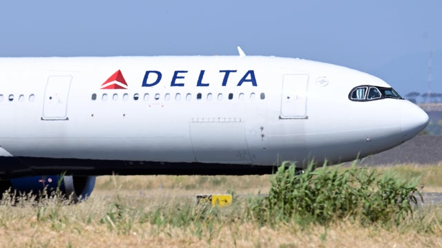 Planes at Leonardo Da Vinci International Airport in Fiumicino 