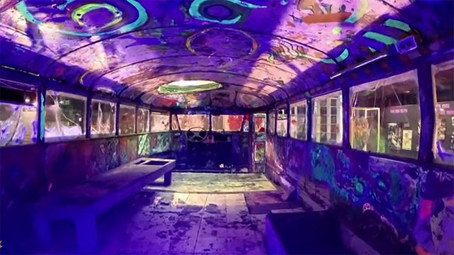 Ken Kesey's original bus makes its latest trek