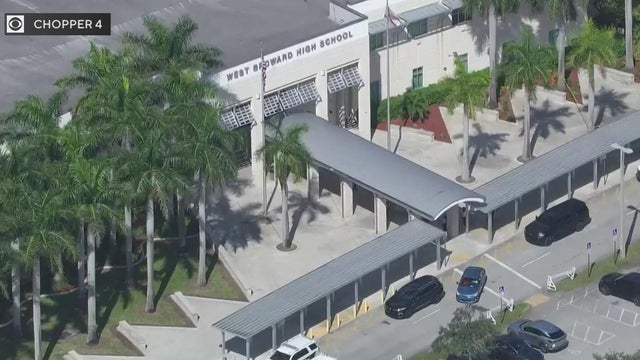 West Broward High School students relocated after underground gas leak, police say