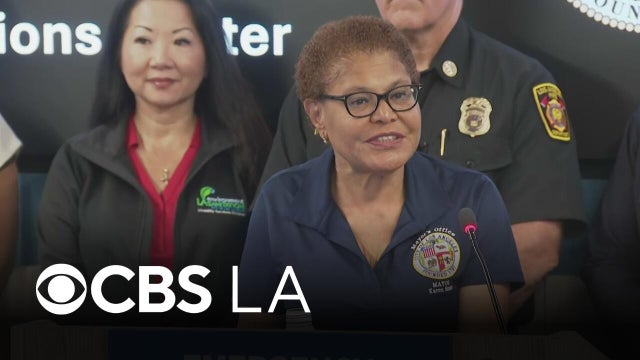 Mayor Bass, LA officials speak about upcoming safety plans for potential El Ni&ntilde;o winter storms