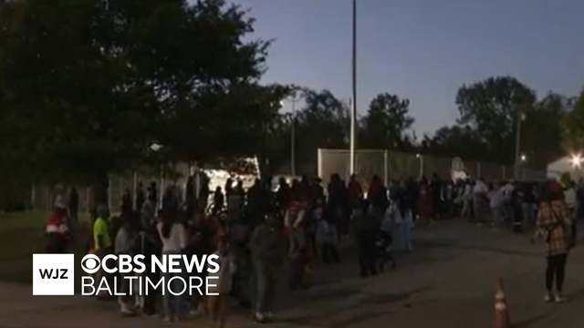 Baltimore community holds peace walk for 12-year-old killed near youth football game