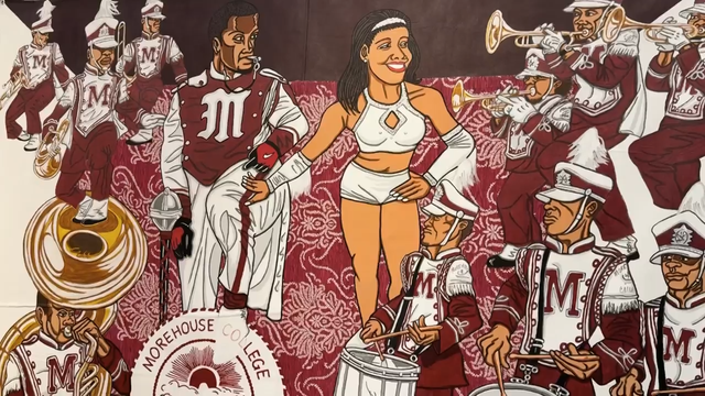 Atlanta art exhibit celebrates HBCU marching bands