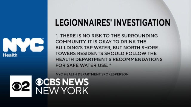 NYC health officials investigating Queens building after 2 confirmed cases of Legionnaires