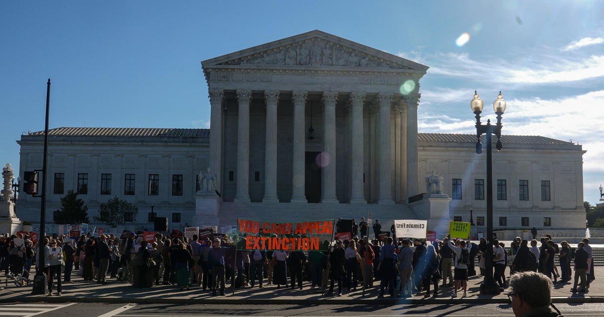 Supreme Court hears arguments from oil companies attempting to end climate change lawsuits