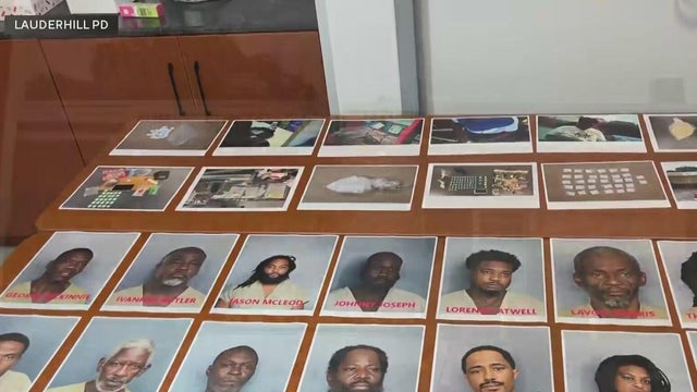 Multiple arrests were made in major Lauderhill  community drug bust