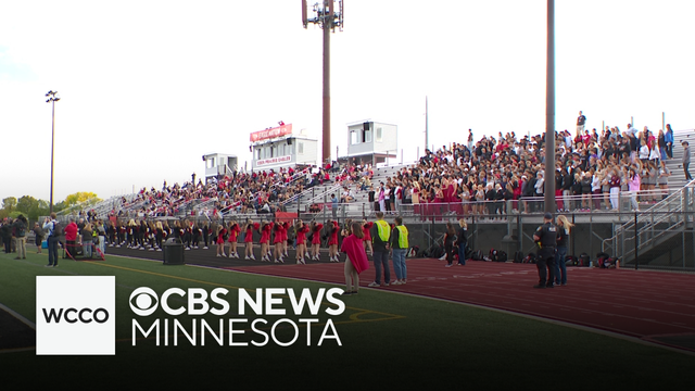 Players, fans return to Eden Prairie for game suspended by homecoming shooting