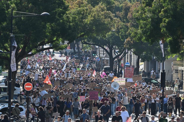France School Protests