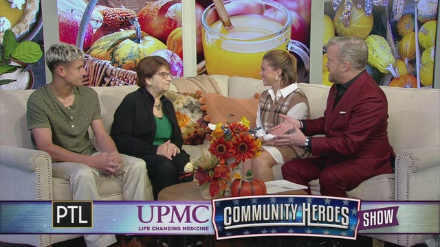 Two Community Heroes helping veterans and military members in the Pittsburgh area