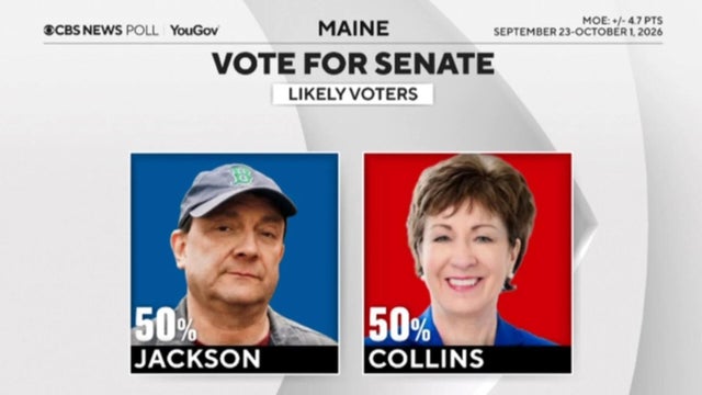 Poll: Collins and Jackson tied in Maine