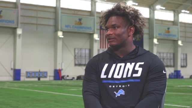 Lions rookie Skyler Gill-Howard talks first season in NFL