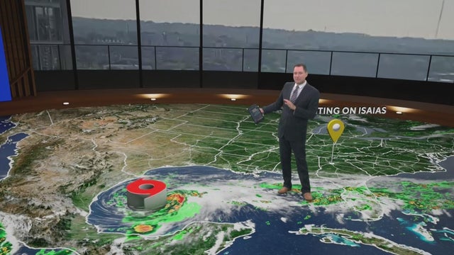 Georgia waiting to see impact of strengthening Tropical Storm Isaias