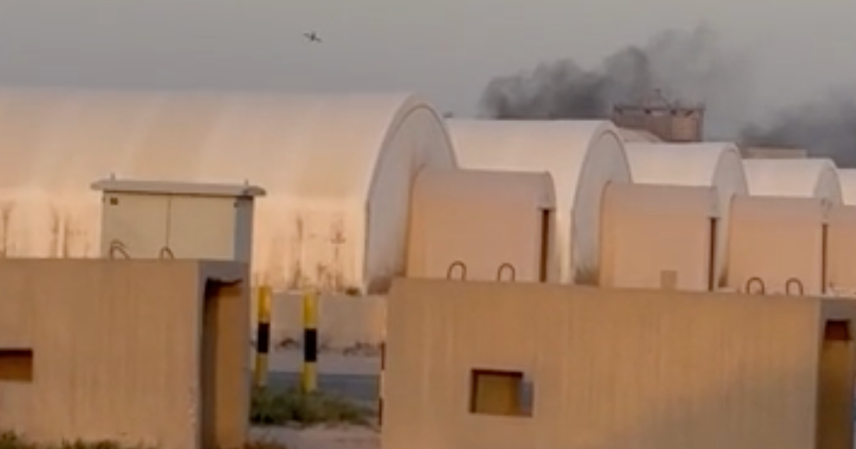 New videos show Iranian drones striking U.S. base