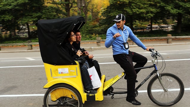 New York City Council To Consider Regulating Bicycle Pedicabs Fare Rates 