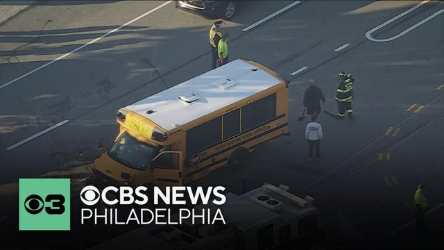 Students taken to hospital after bus crash in Newtown Square, Pennsylvania