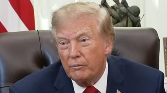 Watch: Trump takes questions at Oval Office