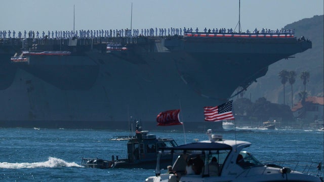 USS Lincoln back in San Diego after 10 months