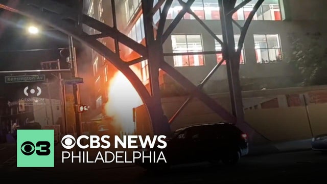 Video shows moments before fiery crash in Kensington section of Philadelphia