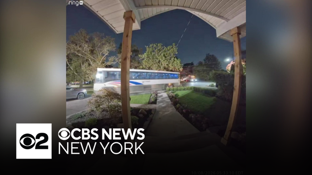 Ring camera video shows NJ Transit bus hitting home, cars