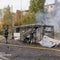 Russian guided missile kills 30 on packed Ukrainian city buses