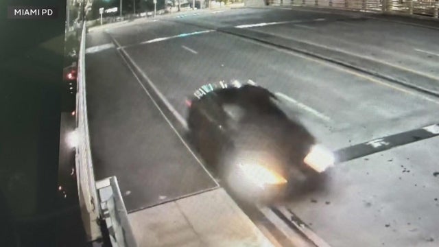 Miami police are searching for a vehicle they say is involved in fatal hit-and-run