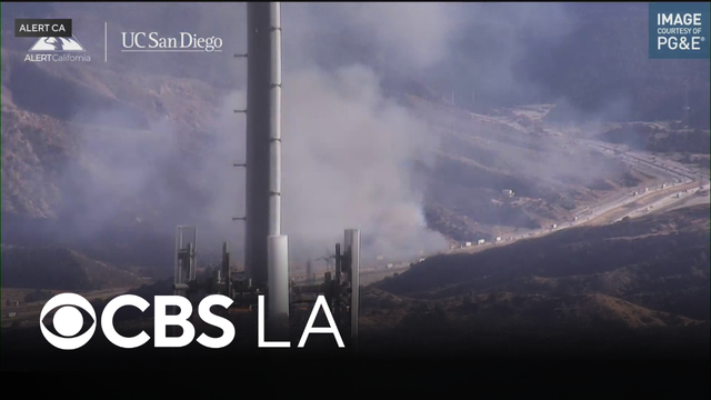 Fire shuts down 5 Freeway in Southern California's Grapevine
