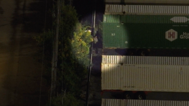 Exclusive look at train cargo theft crackdown