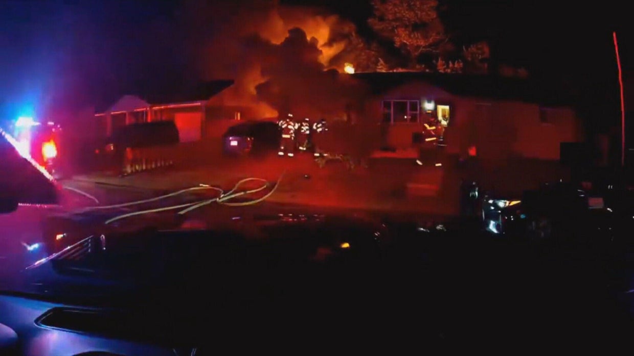 One person treated in Northglenn house fire - CBS Colorado