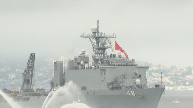 San Francisco Fleet Week Parade of Ships 