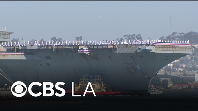 USS Lincoln sailors reunite with families and friends in San Diego