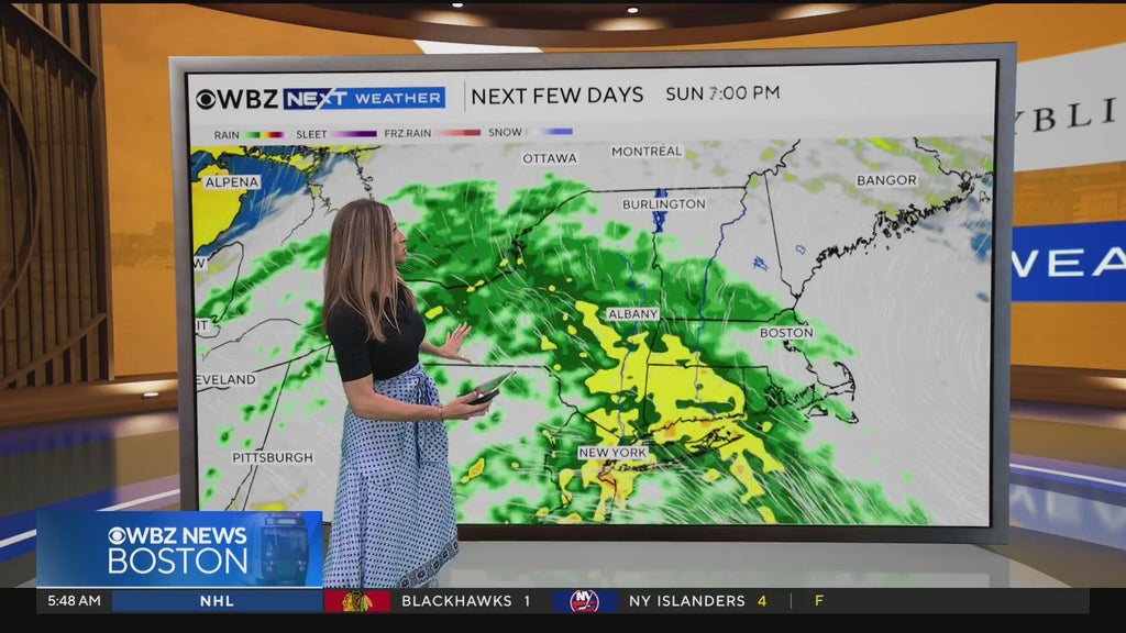 Next Weather: WBZ morning forecast for October 9, 2026